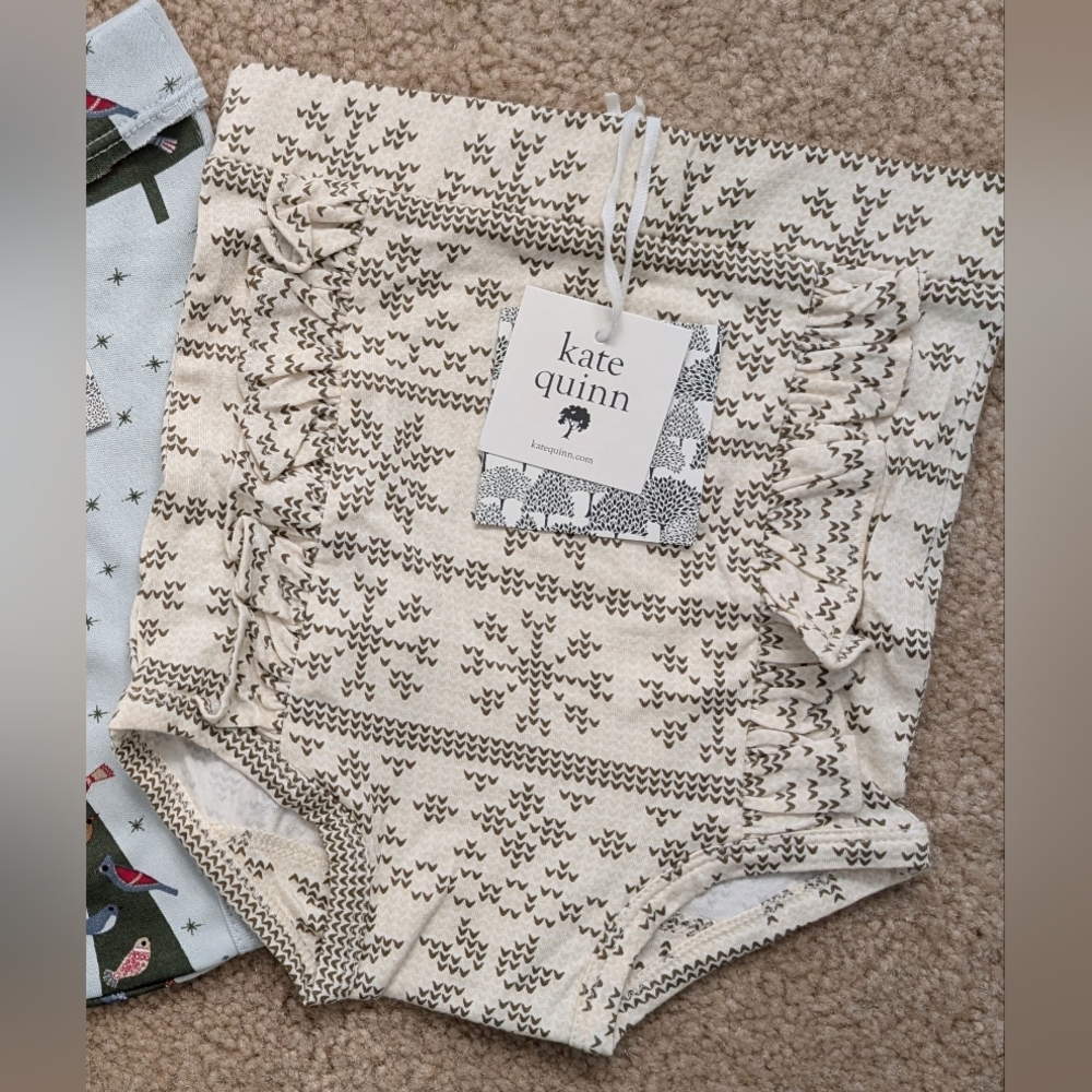 NWT Kate Quinn Girls Winter Bloomers Size 18-24months